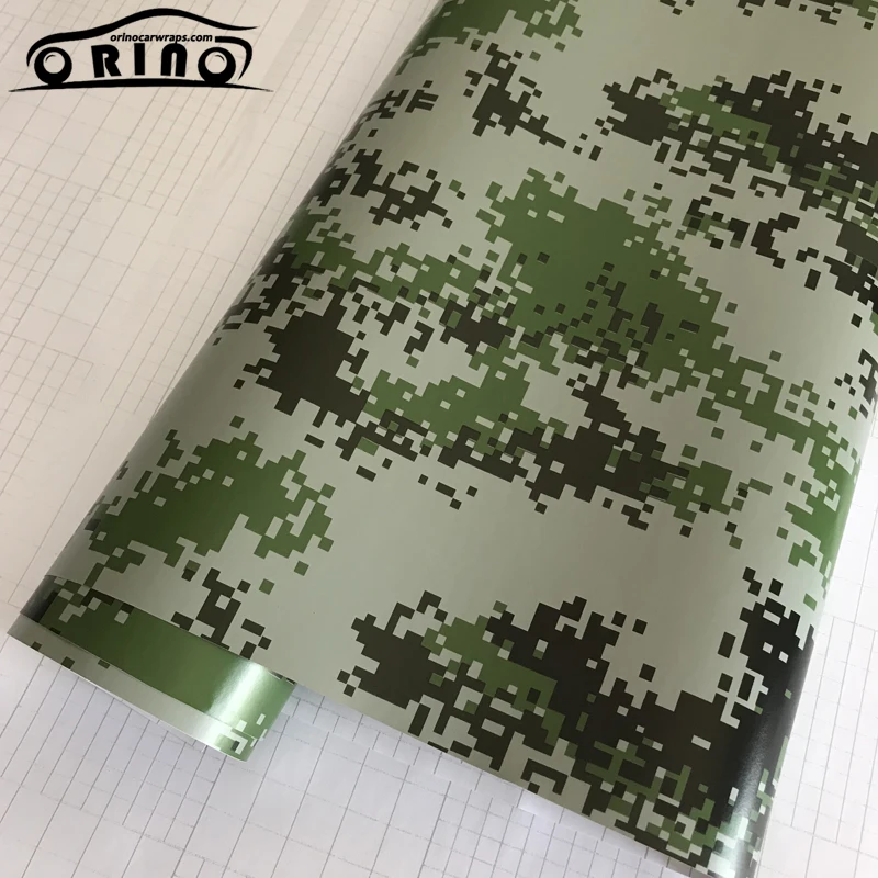 Army Green Digital Vinyl Film Sticker-4