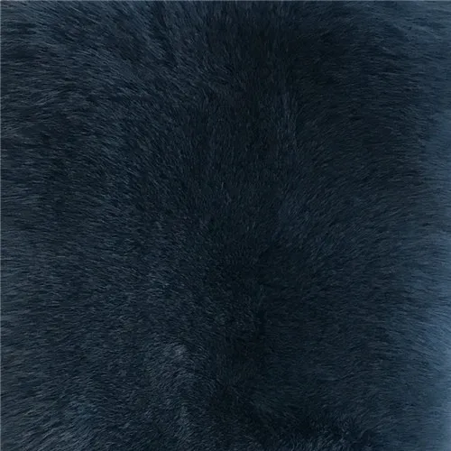 Розовое натуральное меховое пальто зимнее женское натуральное цельное меховое пальто из лисьего меха классическое длинное меховое пальто - Цвет: Dark blue