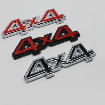 

3D Metal 4x4 Auto Car Sticker 4 Drive Emblem Badge for JEEP Patriot Wrangler Grand Cherokee Compass Prado Car Styling