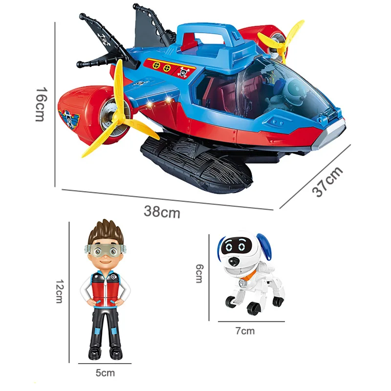 Paw Patrol Toys Set Patrulla Canina Puppy Patrol Rescue Big Bus Action Figure Patrol Car Aircraft Anime Kids Toys Christmas Gift