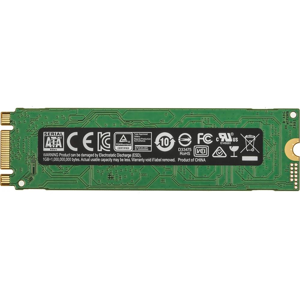 Накопитель SSD Samsung SATA III 500Gb MZ-N6E500BW 860 EVO M.2 2280