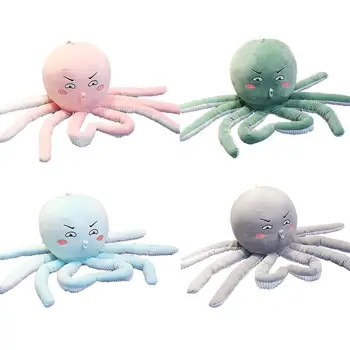 

50cm Cute Simulation Octopus Pillow Plush Stuffed Toy Soft Ocean Animal Home Accessories Cute Animal Toys Children Gifts