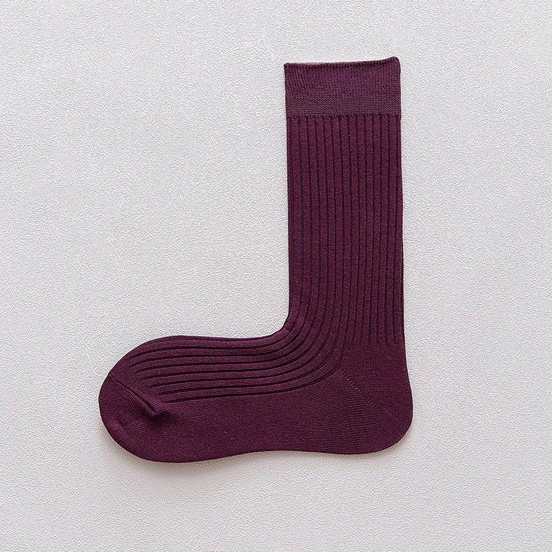 Новые женские хлопковые носки осень-зима удобные повседневные Дезодорант антибактериальный Нескользящие однотонные носки для женщин