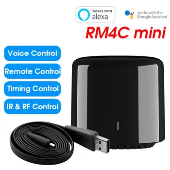 

2020 Version 5V RM4C Mini 4G WiFi IR Remote Control for Alexa for FastCon for IFTTT for Google Assistant Universal