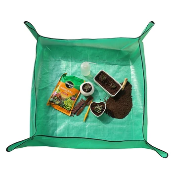 

Thicken Waterproof PE Gardening Pad Succulents Flowers Plants Anti Dirty Transplanting Mat Garden Tool