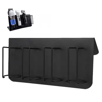 

Barber Accessories 4 Holes Electric Hair Clipper Storage Rack Tray Wall-Mounted Hair Cutter Machine Holder Stand for Hair Salon