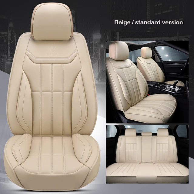 Universal Leather Car Seat Cover For Bmw 3 5 7 Series Gt/x /f/e10 11 15 16  20 25 30 E46 E39 E90 F10 F30 E60 E36 E87 Accessories - Automobiles Seat  Covers - AliExpress