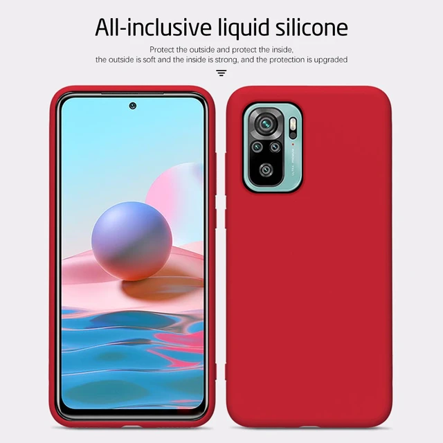 Funda Silicona Líquida Ultra Suave Xiaomi Redmi Note 10 / 10s