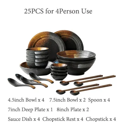 4 Person Set