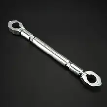 Универсальная регулируемая поперечная Скоба для Руля Мотоцикла-7/8 дюйма(22 мм) диаметр зажима-алюминиевый сплав-серебро