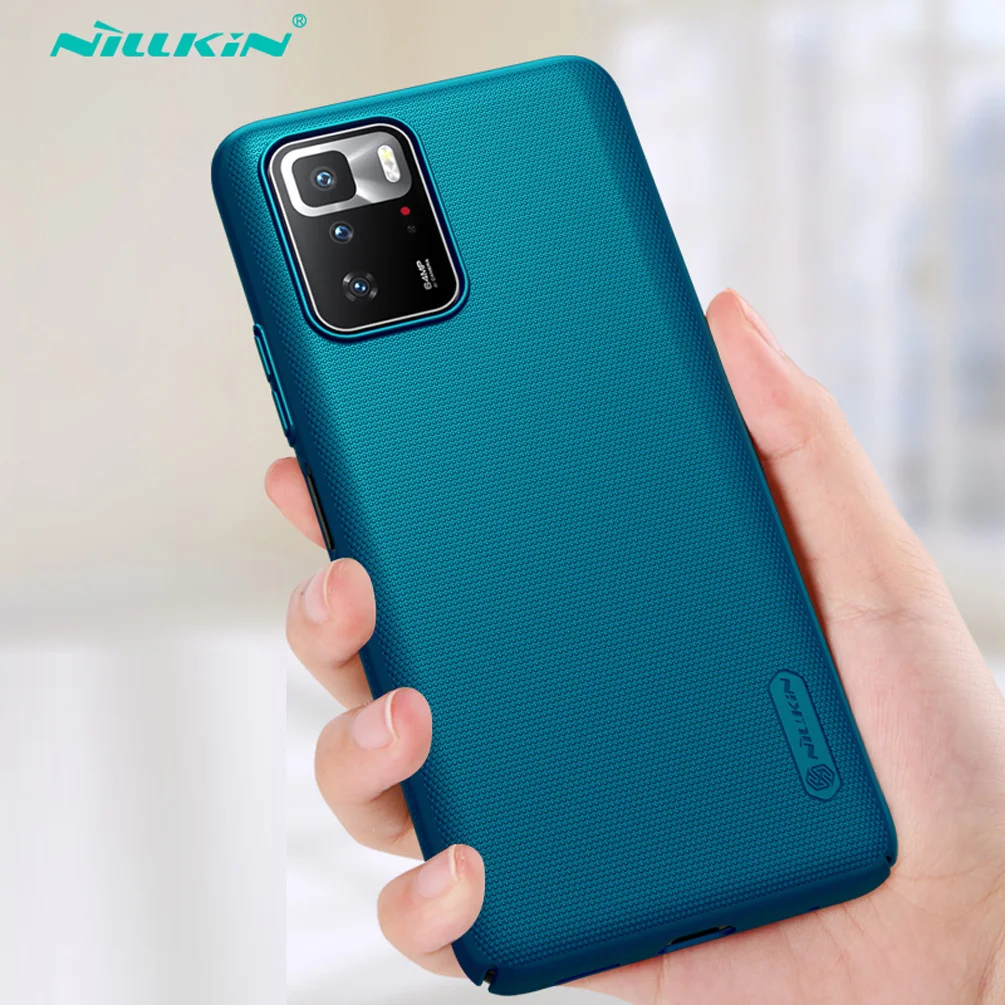 Чехол NILLKIN Матовый для Xiaomi Poco X3 GT жесткая задняя крышка Износостойкий чехол