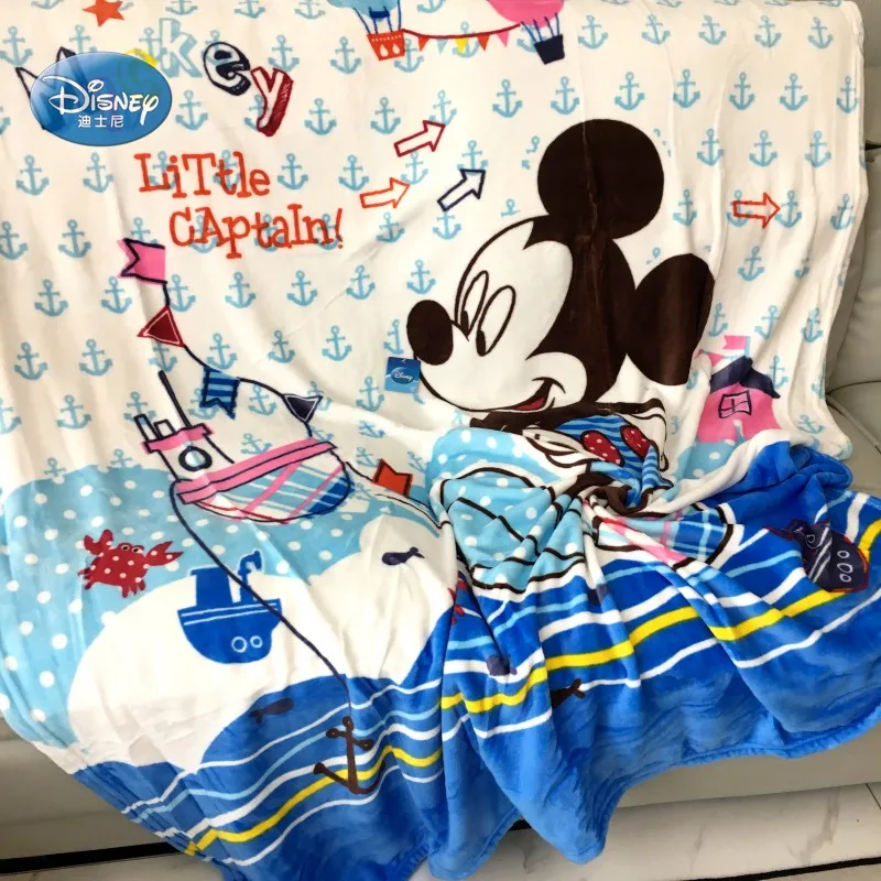 Disney Winnie Mickey Mouse Флисовое одеяло двойной размер 150 см x 200 для девочек на