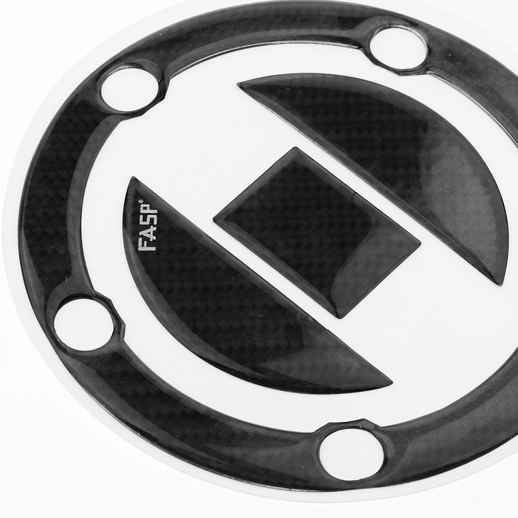 Self-Adhesive 5D Motorcycle Carbon Fiber Gas Tank Filler Cap