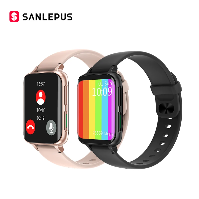 SANLEPUS 2020 NEW Make Calls Smart Watch Men Women Waterproof Smartwatch MP3 Player For OPPO Android Apple Xiaomi Huawei | Электроника
