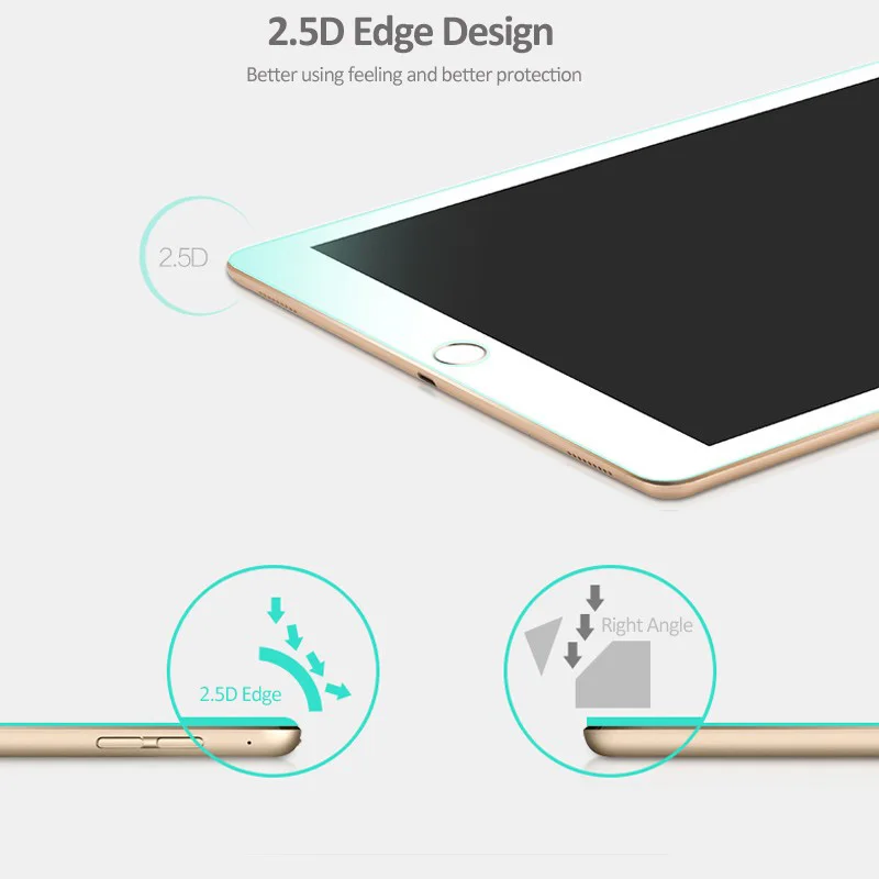 Tempered Film For iPad 2 3 4 9.7'' A1395 A1396 A1397 A1416 A1430 A1403 A1458 A1459 A1460 Full Coverage Screen Protector Glass 4