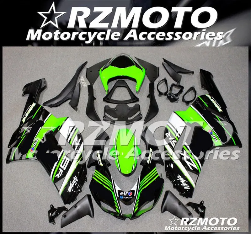 Мотоциклетный обтекатель abs Подходит для Kawasaki ZX6R 636 ZX-6R 2007 2008 корпусные детали пресс-форм Магазин № 0279