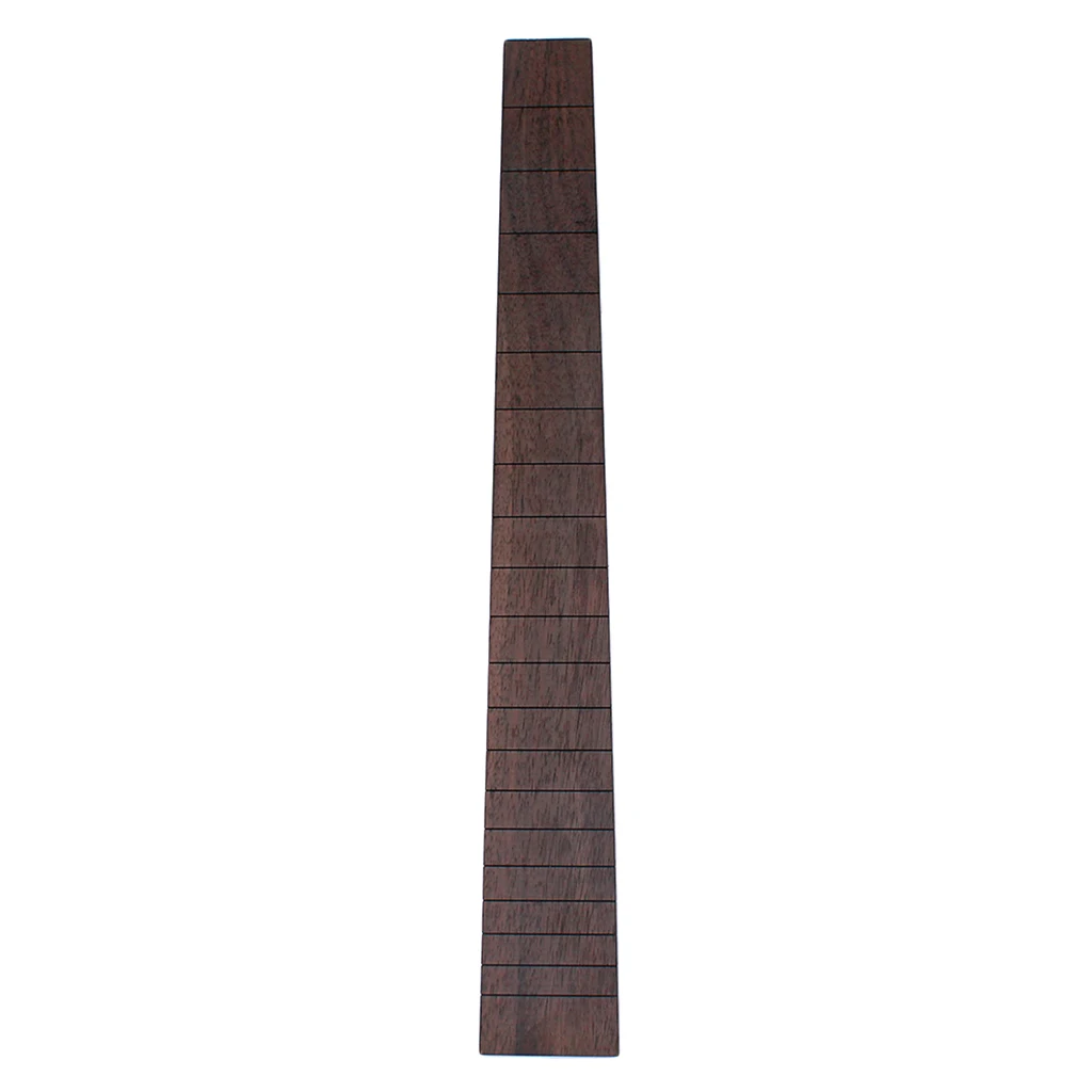 Slotted 22 Fret Fingerboard Material Rosewood 470mm for 41inch Acoustic Guitar Replacement Parts