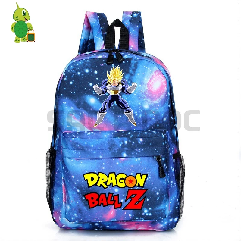 Mochila Dragon Ball Z рюкзак Goku Super Saiyan для мальчиков и девочек рюкзак для подростков школьные сумки галактика Звездная ночь дорожная сумка - Цвет: 8