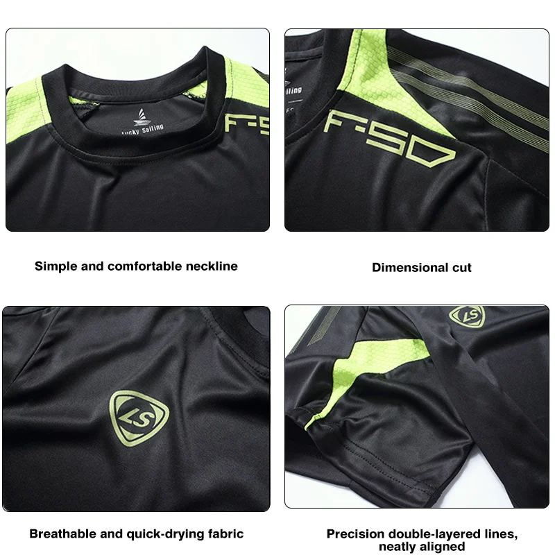 FANNAI Men Gym Shirt Running Shirts Quick Dry Fitness T-shirt Men's Tops Tees Clothing Short sleeve Jerseys Gym Sportswear