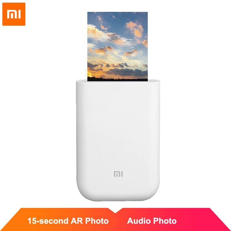 Портативный мини принтер Xiaomi AR для фотографий 300 точек/дюйм|Смарт-гаджеты| |