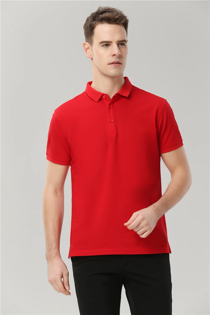 Повседневная рубашка поло для мужчин r Polo Para Hombre, топы, рубашки для мальчиков/девочек/пар Polo Para Hombre, мужские рубашки Polocamisa Masculina - Цвет: red