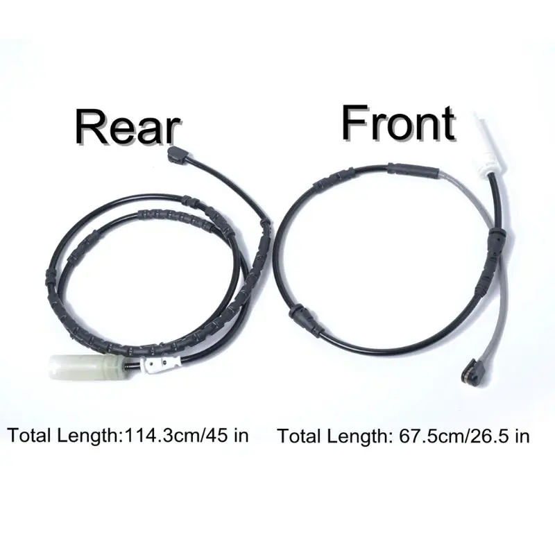

NEW Brake Pad Wear Sensor Front + Rear 34356792565+34356792562 For X1 E84
