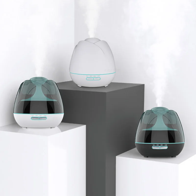 

400ML Ultrasonic Air Humidifier Essential Oil Diffuser Aroma With LED Lamp Aromatherapy Electric Aroma Diffuser Mist Maker