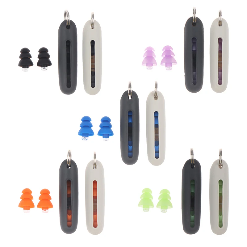 3 Pairs Ear Plugs Sound Insulation Protection Anti-Noise Sleeping Earplugs Tools