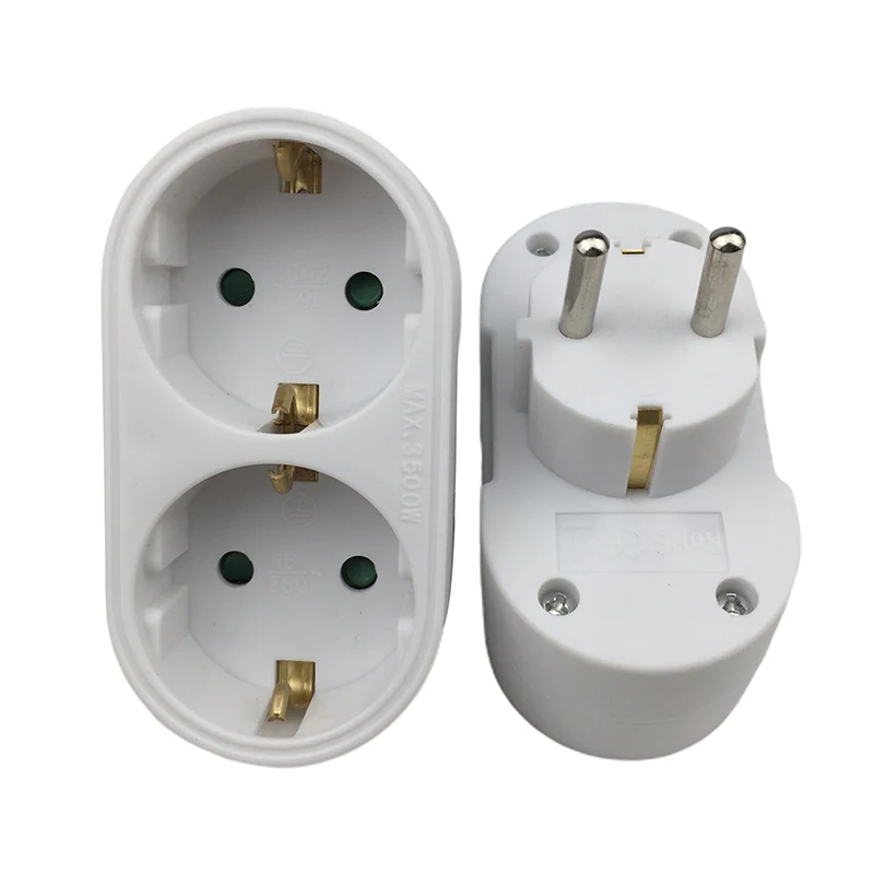 

Socket European Conversion Plug And Socket One To Two Conversion Socket European Standard Power Converter Wireless Expansion