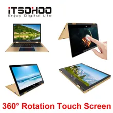 11 6 inch touchscreen convertible tablet laptop iTSOHOO 360 degree rotating laptops intel Notebook computer