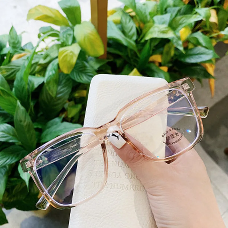 Anti Blue Light Glasses Unisex Computer Gaming Eyeglasses Fashion Men Women Eyewear Frame Comfort Blue Ray Blocking Clear Lens 2