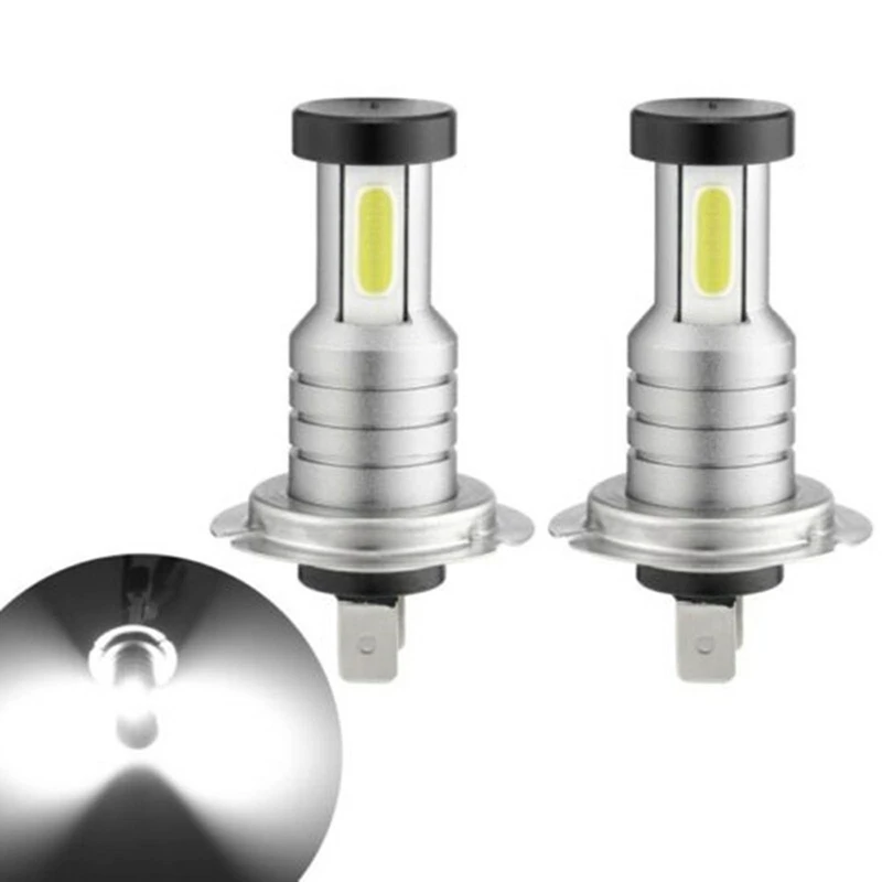 

Lcyonger 1 Pair H7 LED Headlight Bulbs Fog Lamp Light Bulb Auto 6000K White Bulb Light LED Car Accessories for Honda