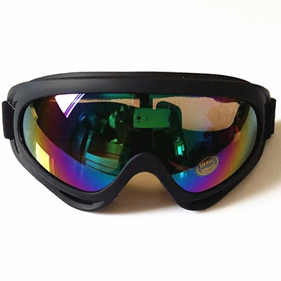 Лыжные очки с защитой от уф400 лучей, линзы из поликарбоната, противотуманные ветрозащитные лыжные очки, зимняя одежда для глаз, сноуборд для взрослых, снегоход - Цвет: Style D