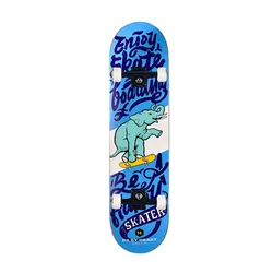 Longboard Skateboard Maple Deck Adults Professional Fashion Action Skateboard Double Rocker Rullebrett Entertainment BS50BM