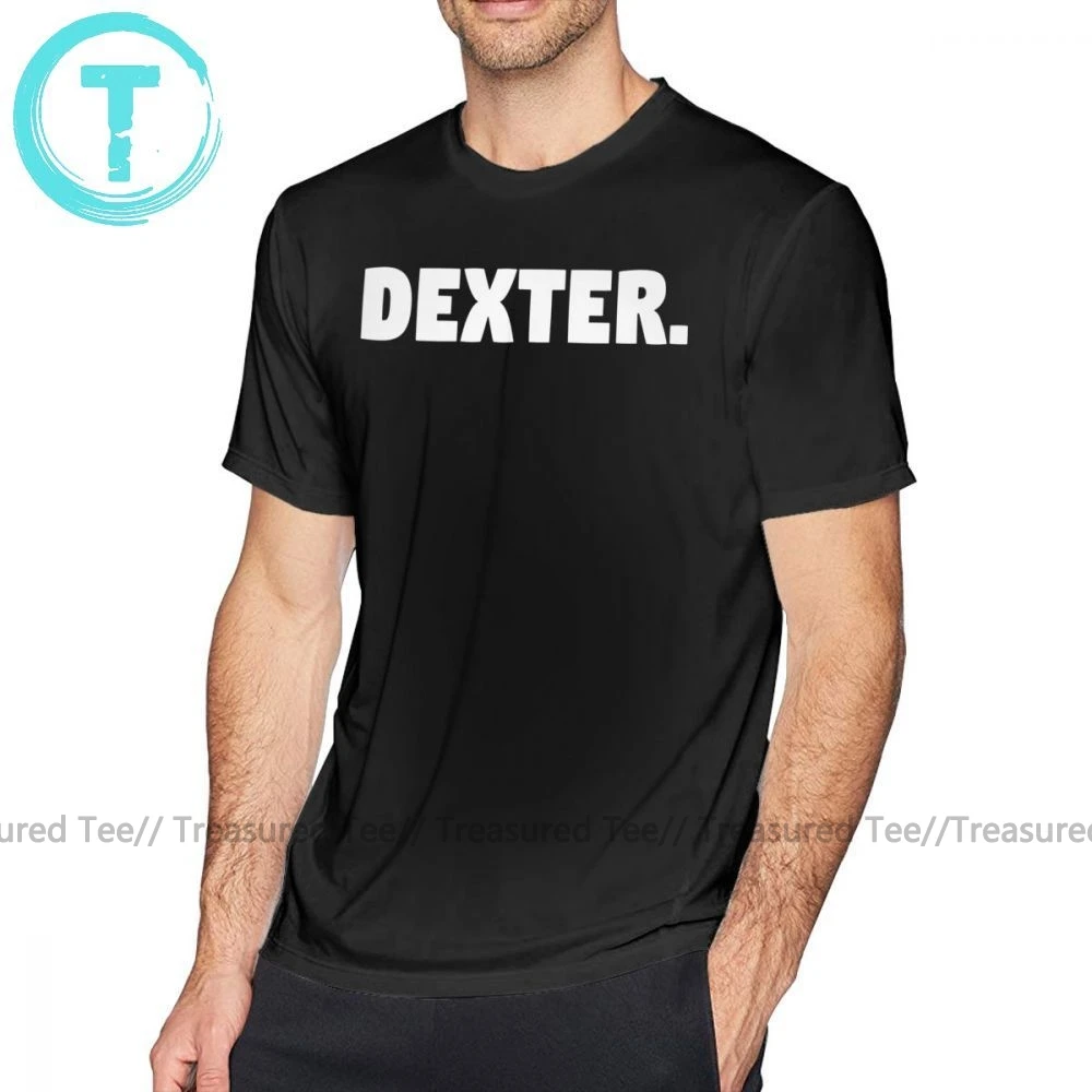 Dexter футболка 6xl с коротким рукавом 100% хлопок забавная уличная Мужская