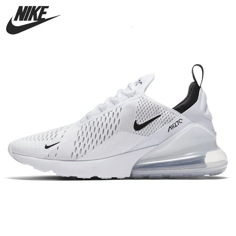 Nike Air Max 270(gs) оригинальная детская обувь Новое поступление дышащая беговая Обувь Удобные спортивные кроссовки#943345 - Цвет: 943345-100