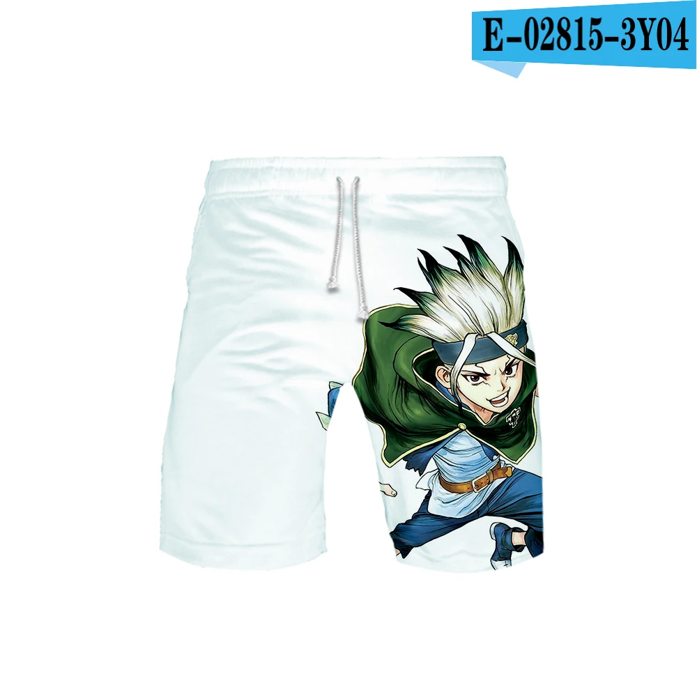 3D Dr. Stone, одежда для плавания, шорты для плавания, шорты для пляжа, пляжные шорты, шорты для плавания, спортивные костюмы для мужчин, мода для бега - Цвет: D
