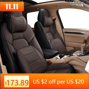 

kokololee Custom Leather car seat covers For SUBARU XV Outback Impreza LEGACY Forester Tribeca Automobiles Seat Covers cars seat