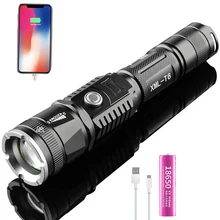 Super bright flashlight Multi-function usb rechargeable Retractable zoom five mode flashlight With charging treasure function ботинки super mode super mode su013awvjg17