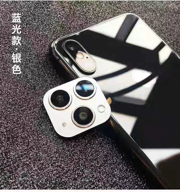 Защитный чехол из закаленного стекла для iPhone X XS Max, чехол для iPhone 11 Pro Max, чехол для объектива камеры, Сменный Чехол для iPhone 11 Pro Max