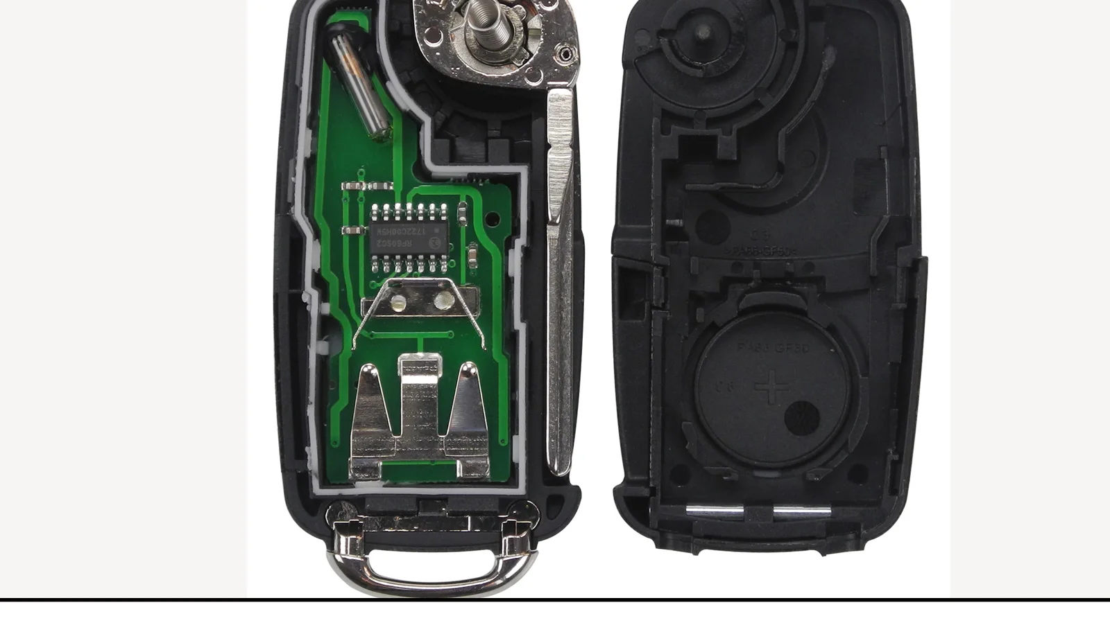 Kutery 3BTN 5K0837202AD дистанционный флип-ключ 434 МГц ID48 чип для VW Volkswagen GOLF PASSAT Tiguan Polo JETTA Beetle автомобильный без ключа