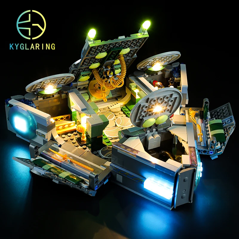 

Kyglaring Led Lighting Set DIY Toys for 76156 Rise of the Domo Blocks Building (Only Light Kit Included)