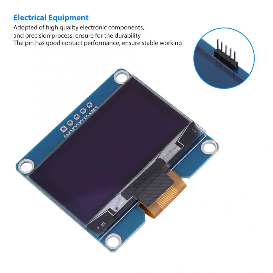 ЖК модуль экрана дисплея высокого качества 1.54in 5Pin SSD1309 Привод IC 128x64 I2C PM OLED SPI