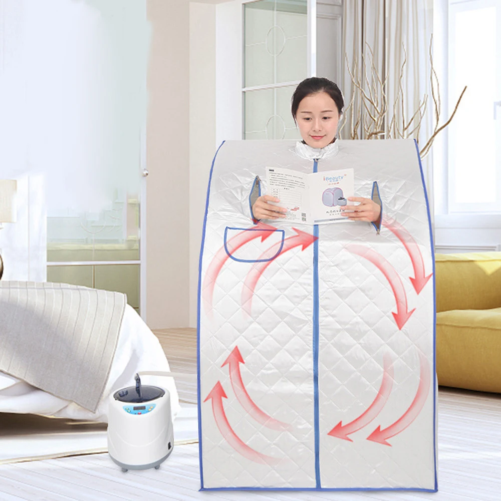 

Home Foldable Sauna Room 2L Relaxes Tired For Health Care Slimming Beneficial Skin Infrared Weight Loss Calories Bath SPA