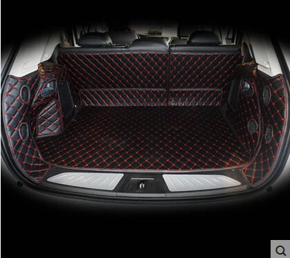 

Customized Full Covered Special Car Trunk Mats for Buick Envision 2017-2014 Durable Cargo Rugs Boot Carpets for Envision