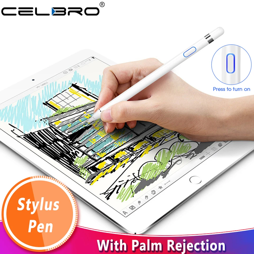 Для Apple Pencil 2 ручка для iPad Pro 11 2020 2018 12 9/Air 3 /2019 10 2/2018 9 7/mini 5 стилус с блокировкой