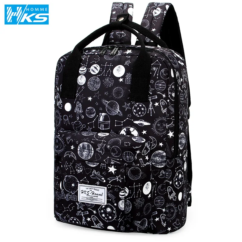 Тренд, женский рюкзак, Модный женский рюкзак, школьный рюкзак для колледжа, Harajuku, дорожные сумки на плечо для подростков, девочек и мальчиков