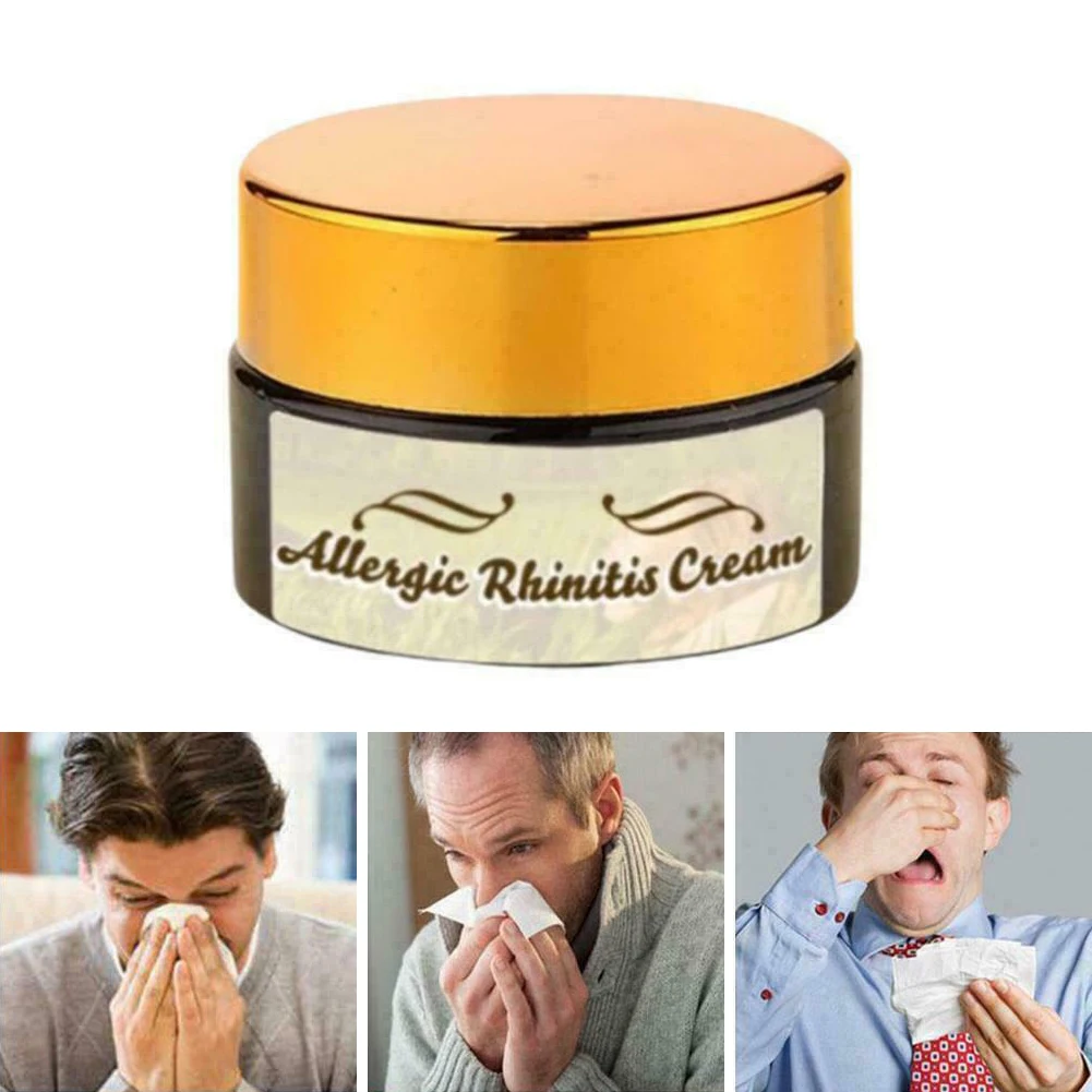 

Ointment for Chronic Allergic Rhinitis Sinusitis Nasal Obstruction 20ml Avoid Allergic Rhinitis Neti Sneezing Plaster TSLM1