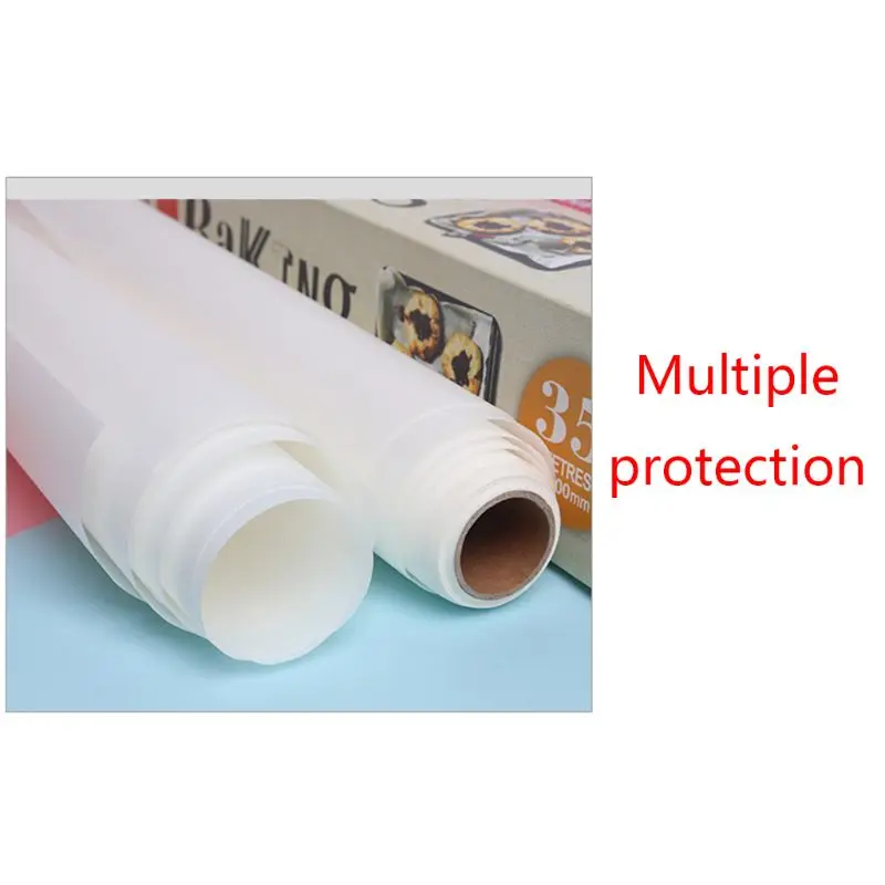 1Box 5M Greaseproof Baking Paper Rectangle Bakery BBQ Party Oven Cooking Sheet
