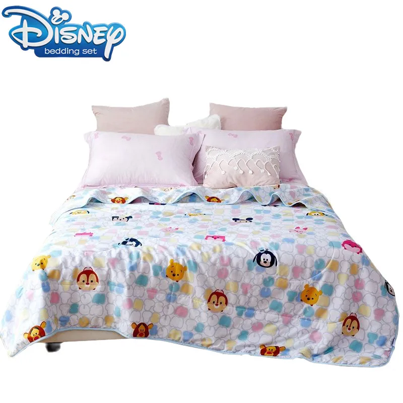 

Cartoon Winnie-the-Pooh Summer Quilt Home Textiles Suitable for Children Boy Girl Kids Blanket Comforter 120x150 Free Shipping